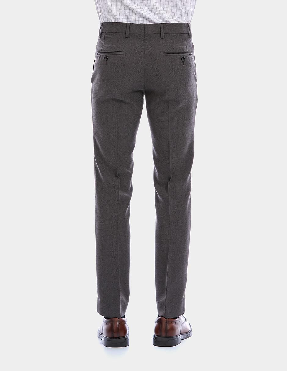 Pantalón de vestir recto para hombre 4