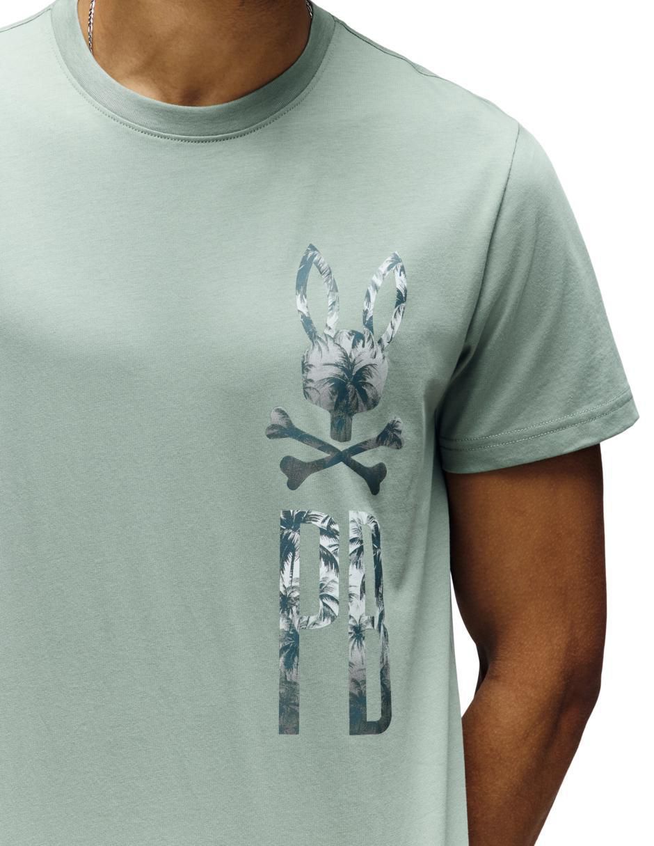 Playera Pycho Bunny Fd25 cuello redondo para hombre