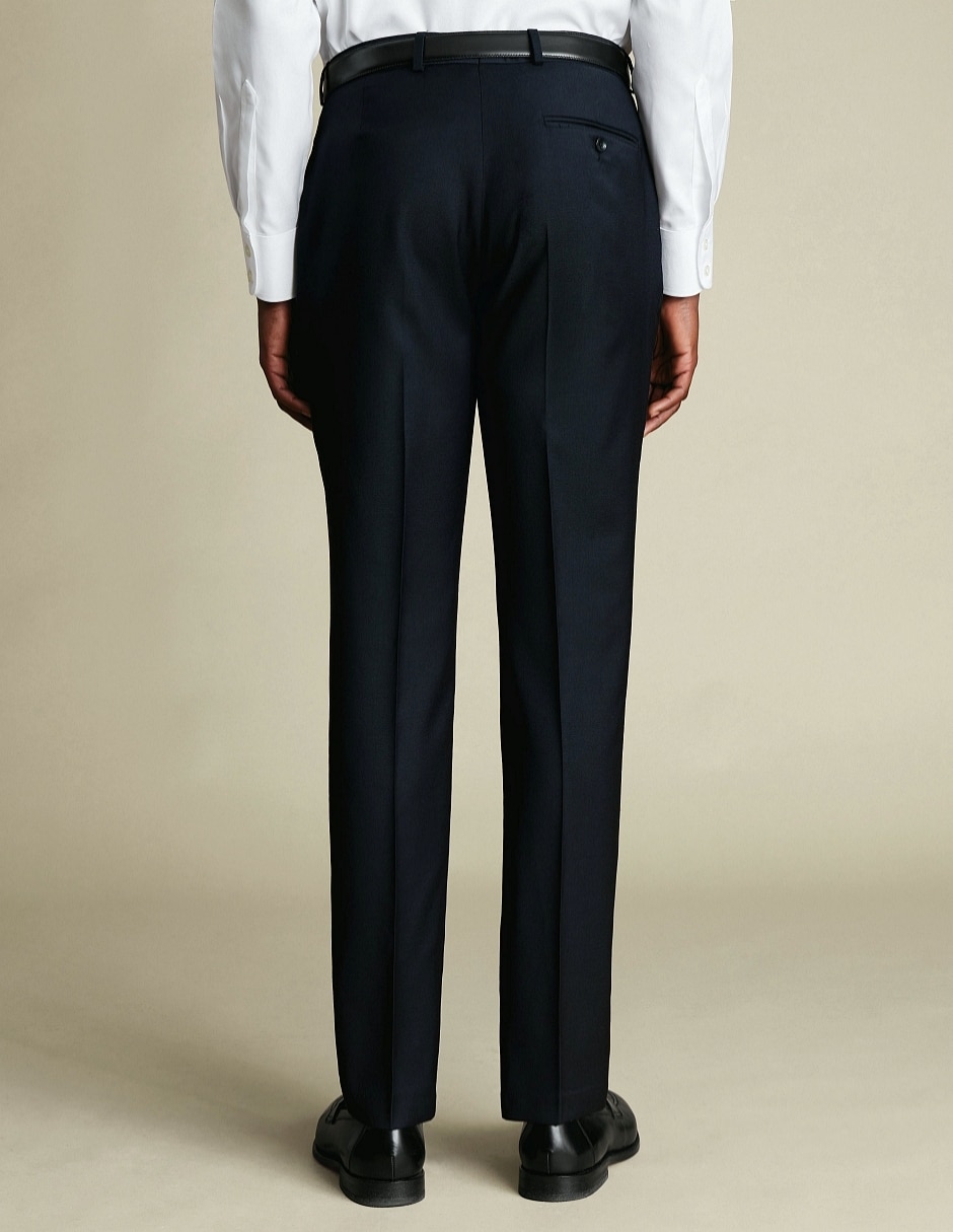 Pantalón formal regular slim y elastano para hombre 3