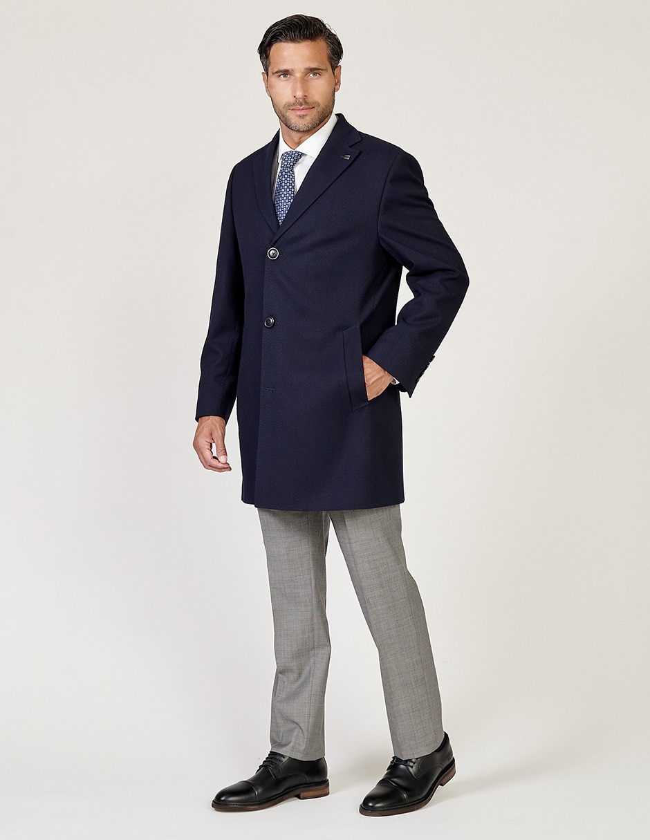 Abrigo con bolsillos para hombre 3