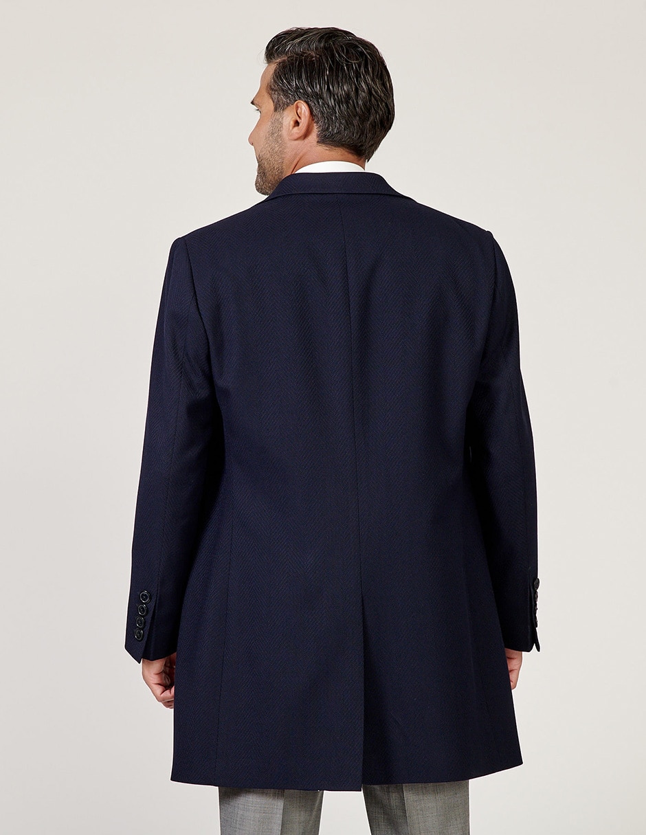 Abrigo con bolsillos para hombre 5