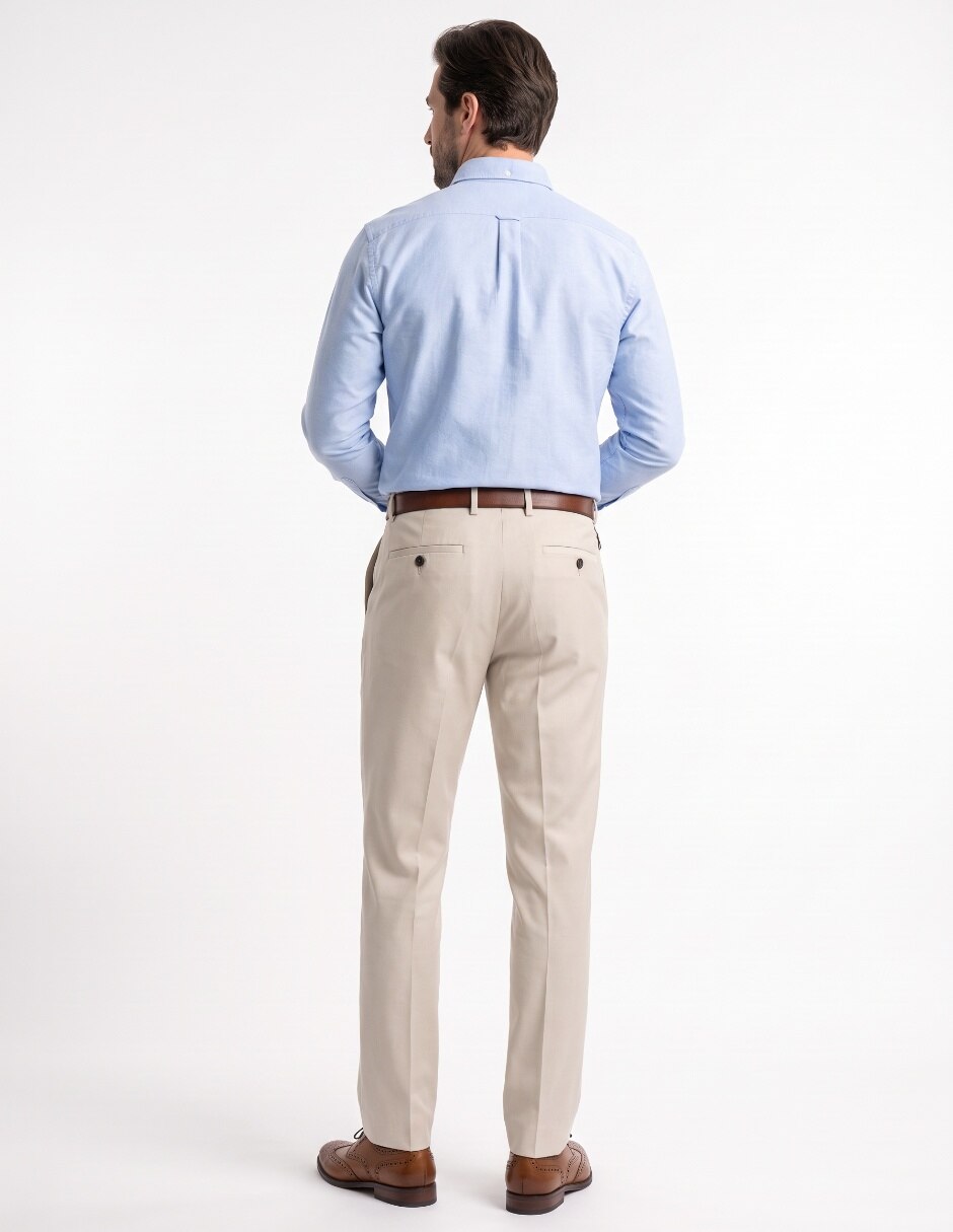 Pantalón Formal De vestir Regular HAGGAR de Poliéster y viscosa para hombre 2