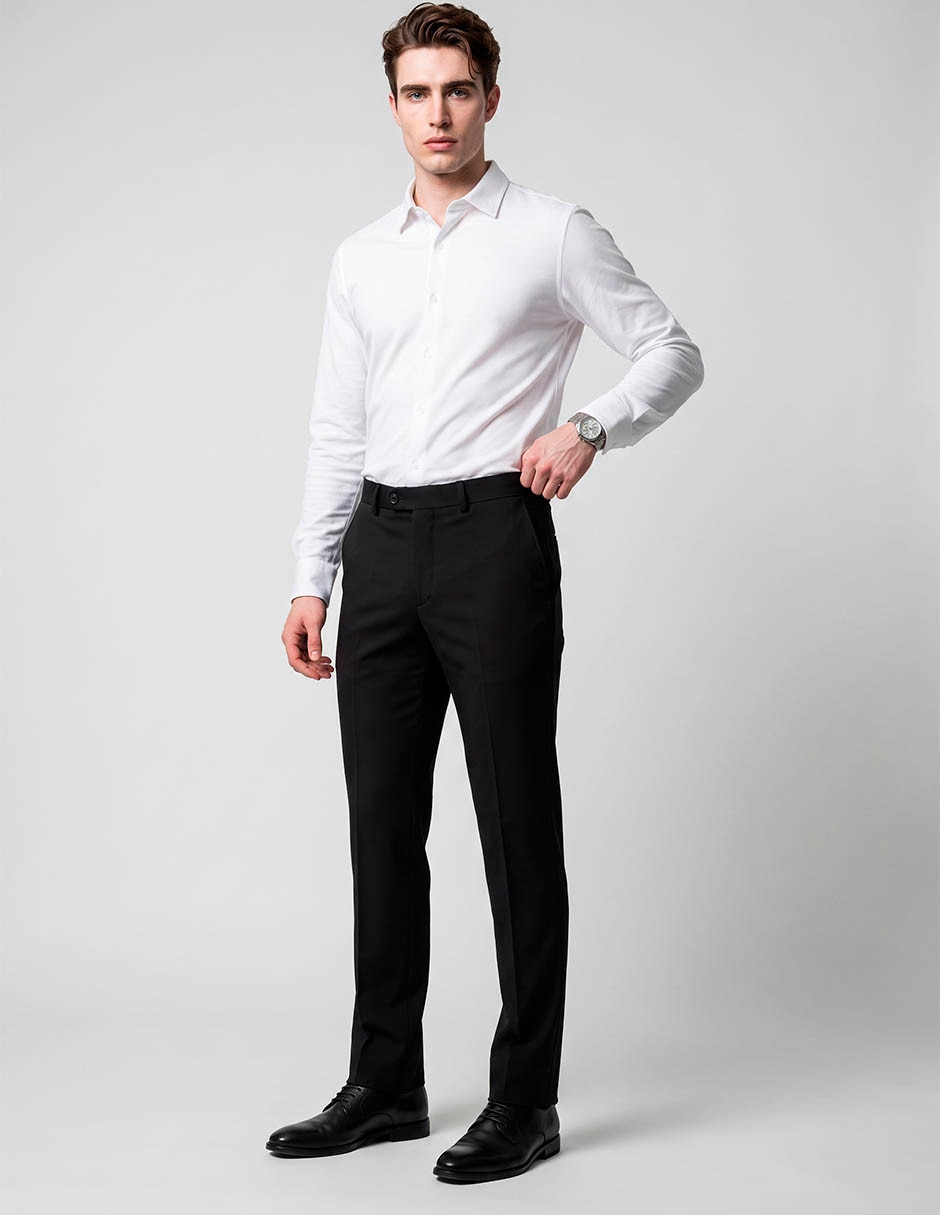 Pantalón de vestir slim para hombre 3