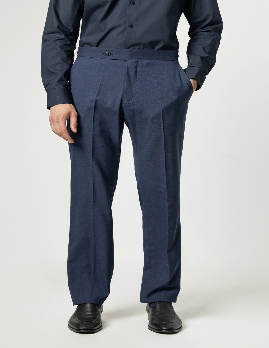 Pantalón formal de vestir slim para hombre 2