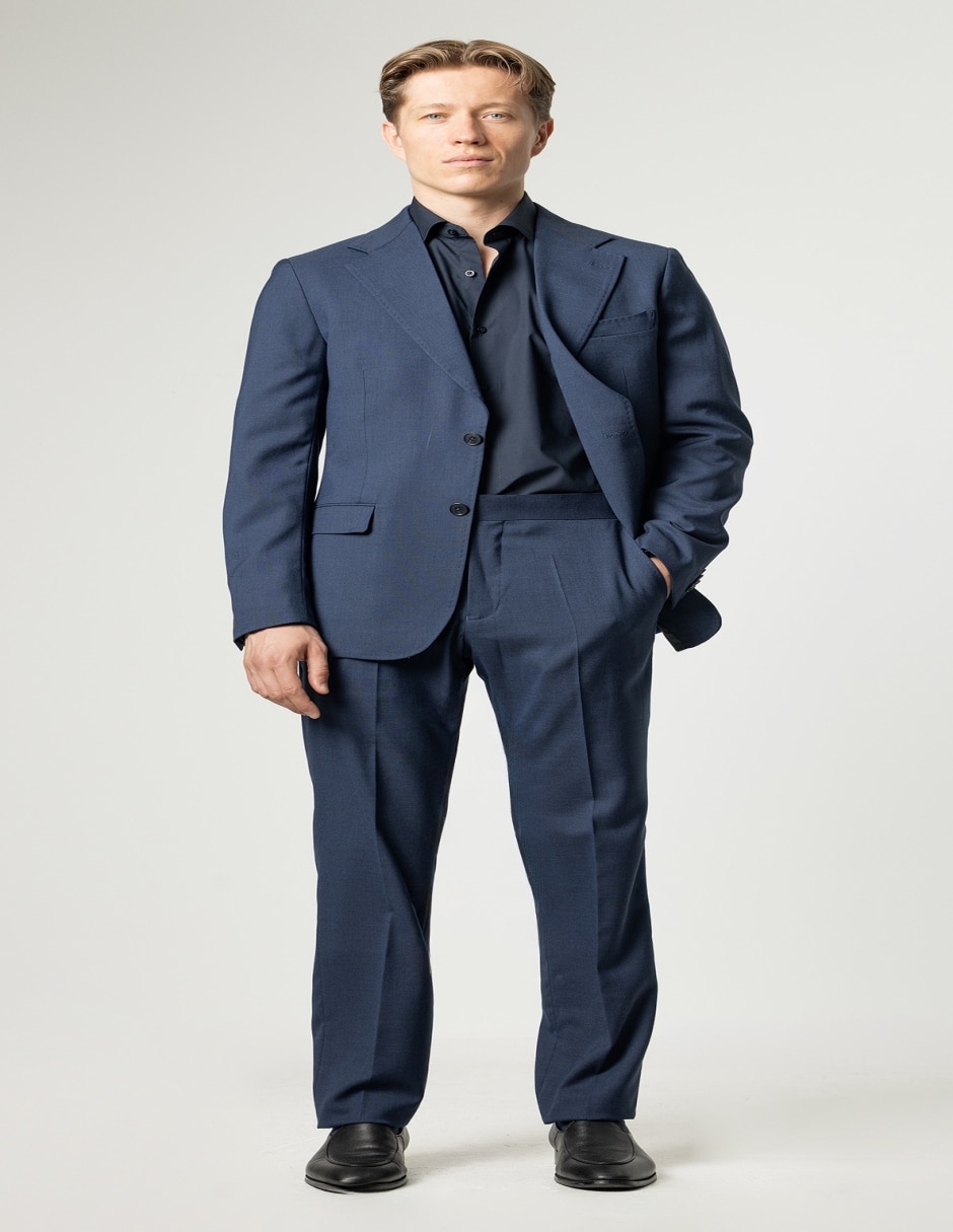 Pantalón formal de vestir slim para hombre 3