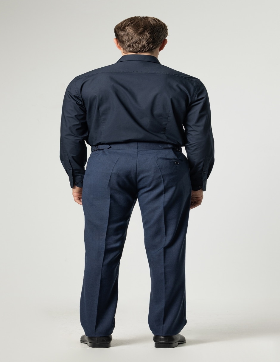 Pantalón formal de vestir slim para hombre 4