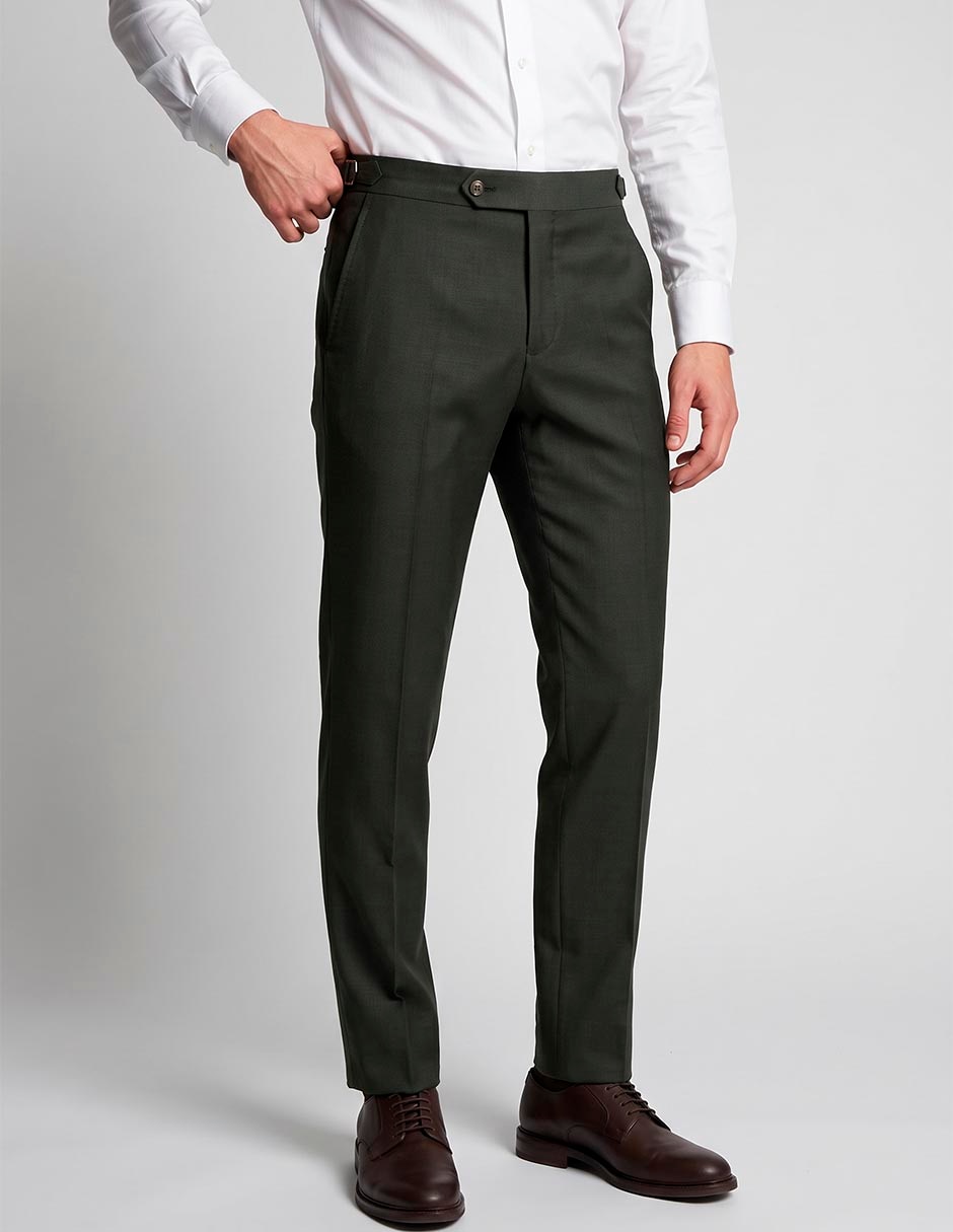 Pantalón de vestir chino slim para hombre