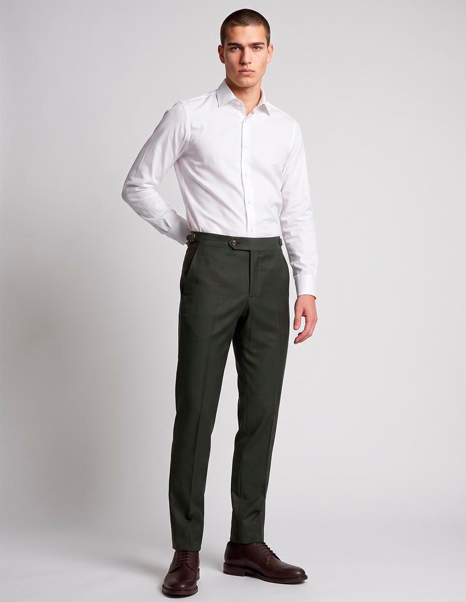 Pantalón de vestir chino slim para hombre 2