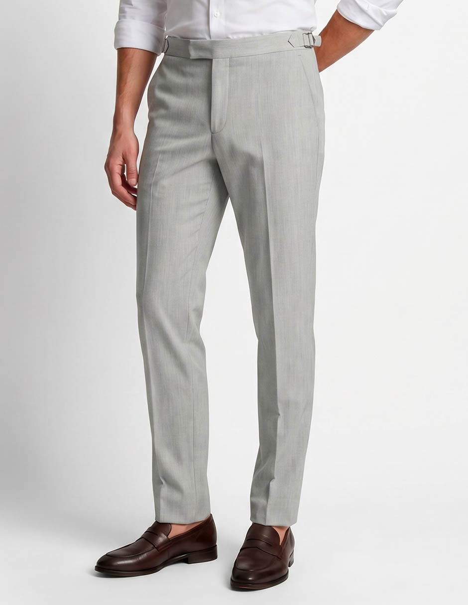 Pantalón formal de vestir recto jbe de poliéster viscosa y spandex para hombre