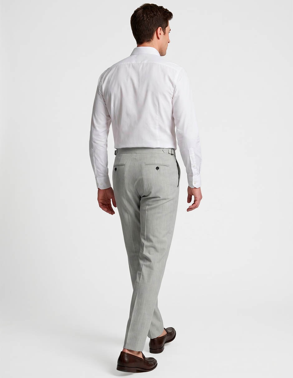 Pantalón formal de vestir recto jbe de poliéster viscosa y spandex para hombre