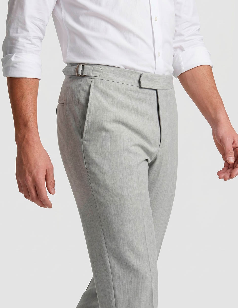 Pantalón formal de vestir recto jbe de poliéster viscosa y spandex para hombre