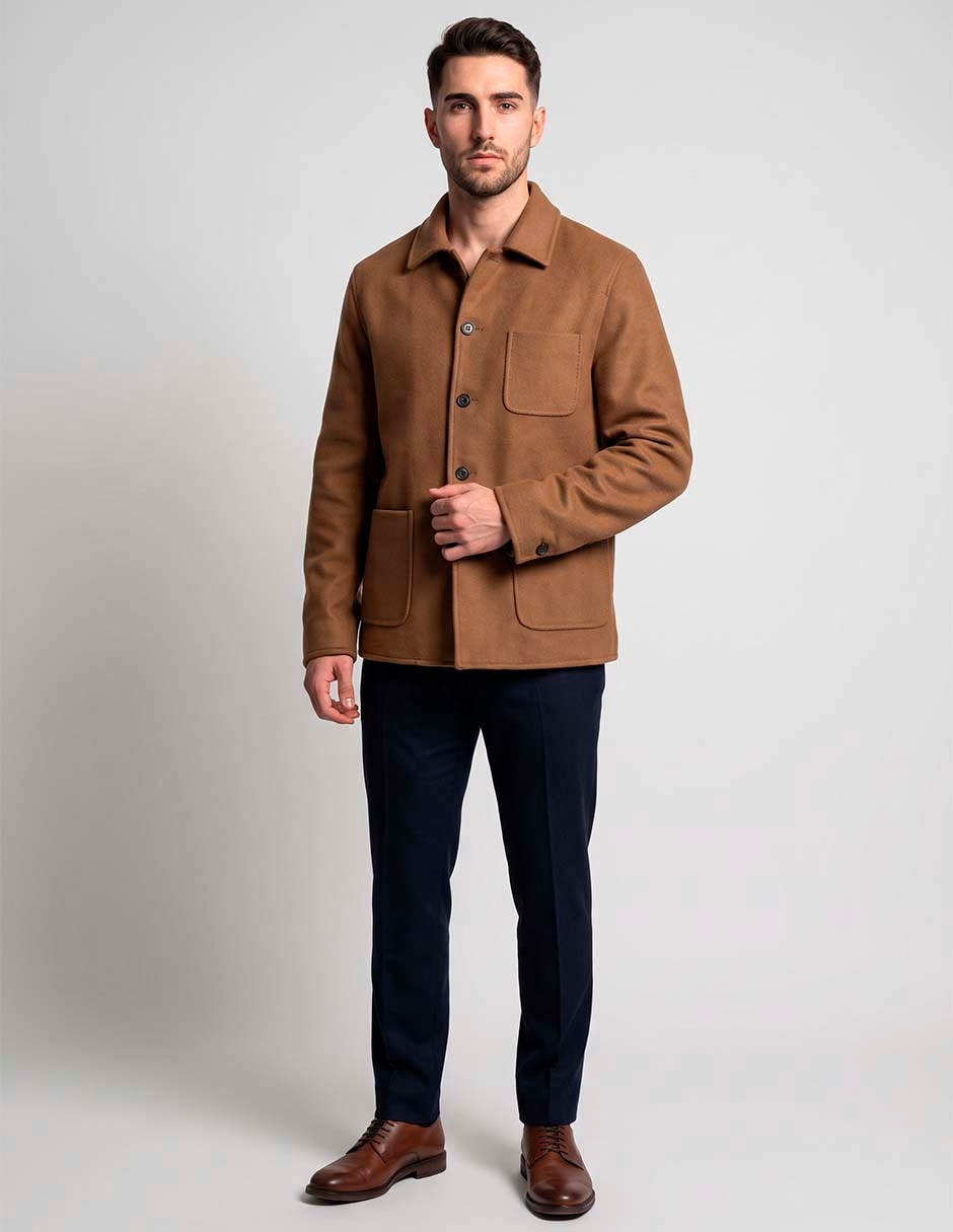 Chamarra de piel para hombre 3