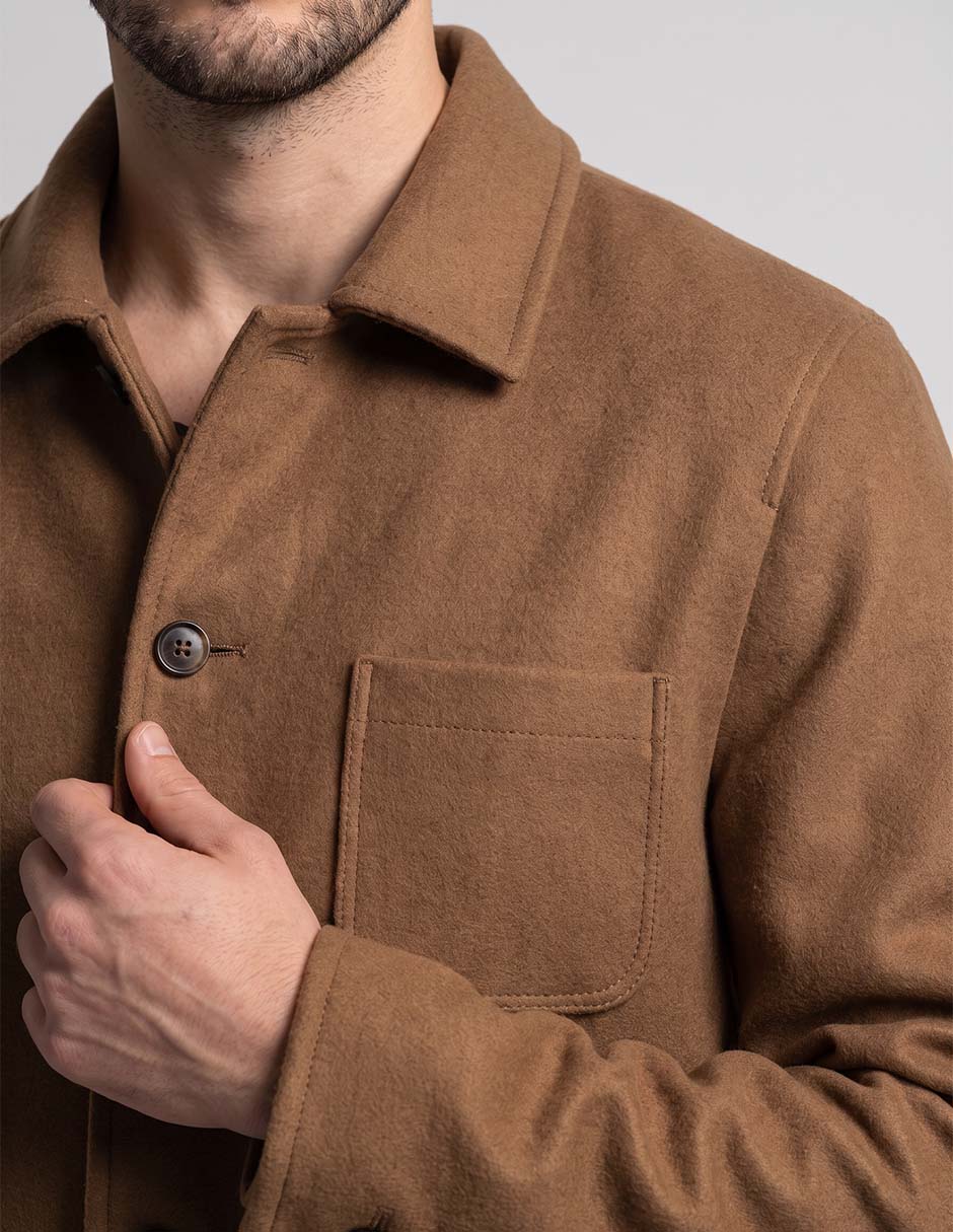 Chamarra de piel para hombre 2