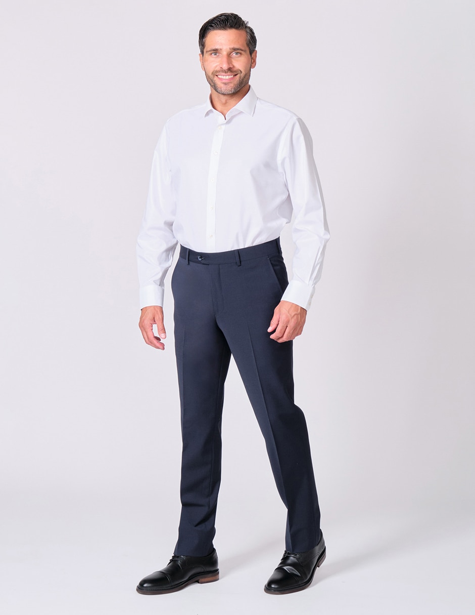 Pantalón de vestir slim para hombre 4