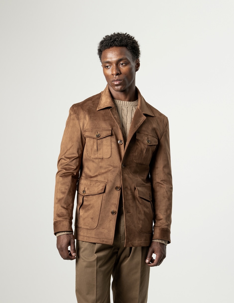 Abrigo con bolsillos para hombre Abrigo con bolsillos para hombre