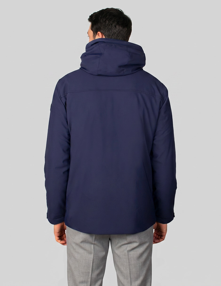 Abrigo con capucha para hombre 5