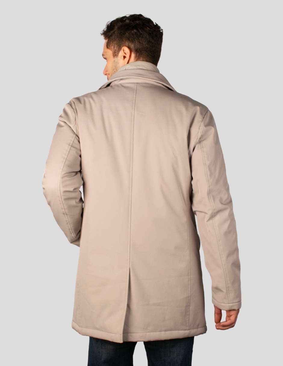 Abrigo con bolsillos para hombre 5