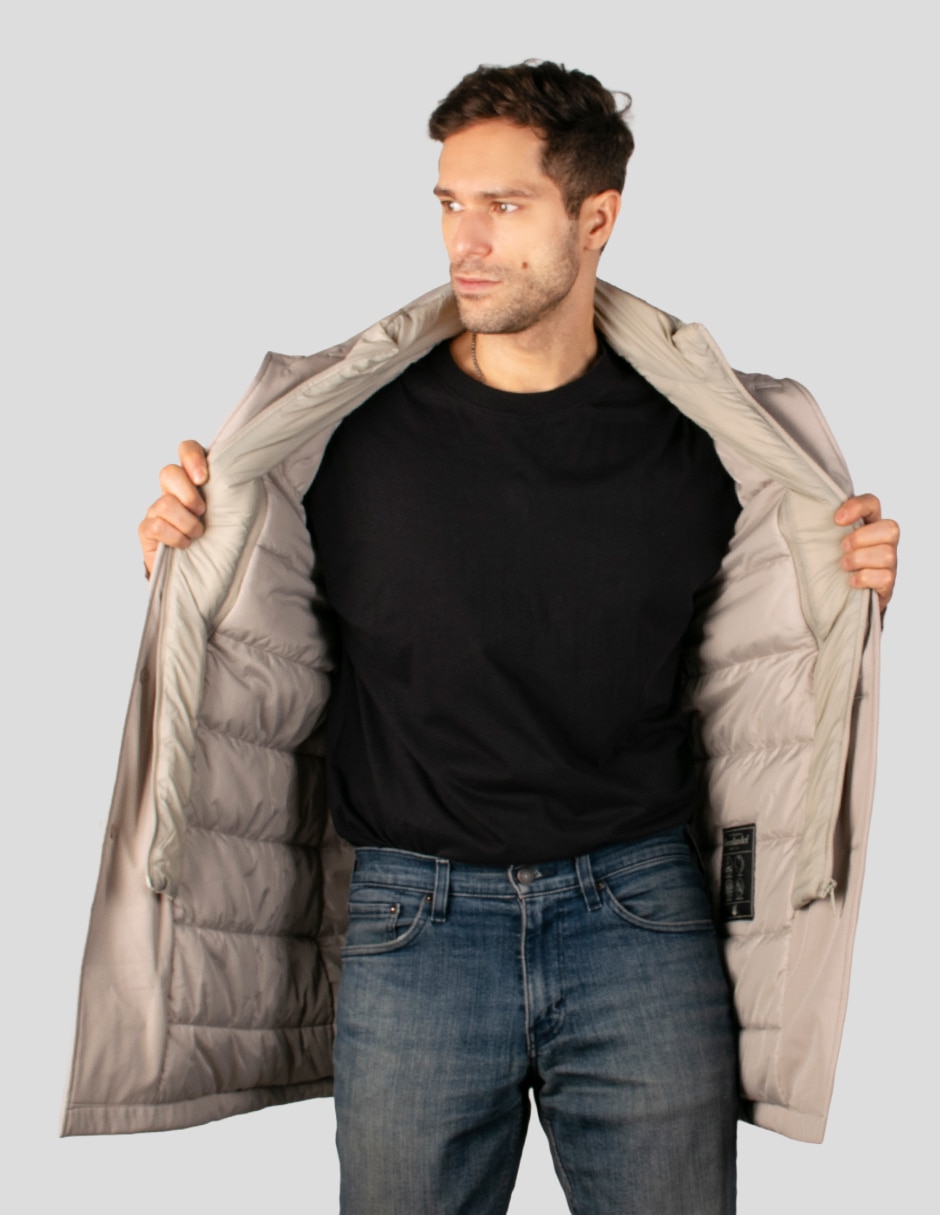Abrigo con bolsillos para hombre 6