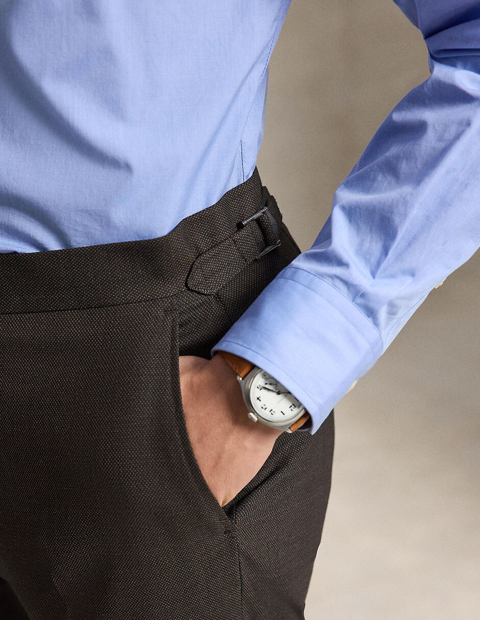 Pantalón de vestir slim para hombre 18