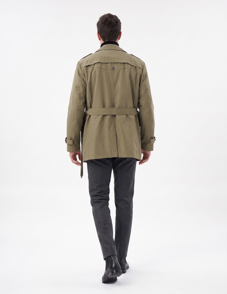 Abrigo con bolsillos para hombre 2
