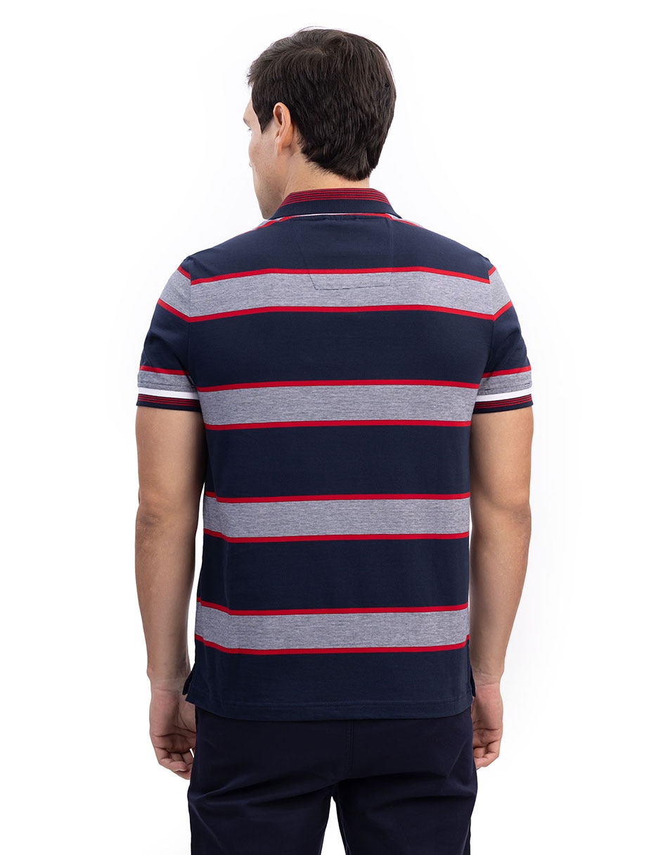 Playera cuello polo para hombre