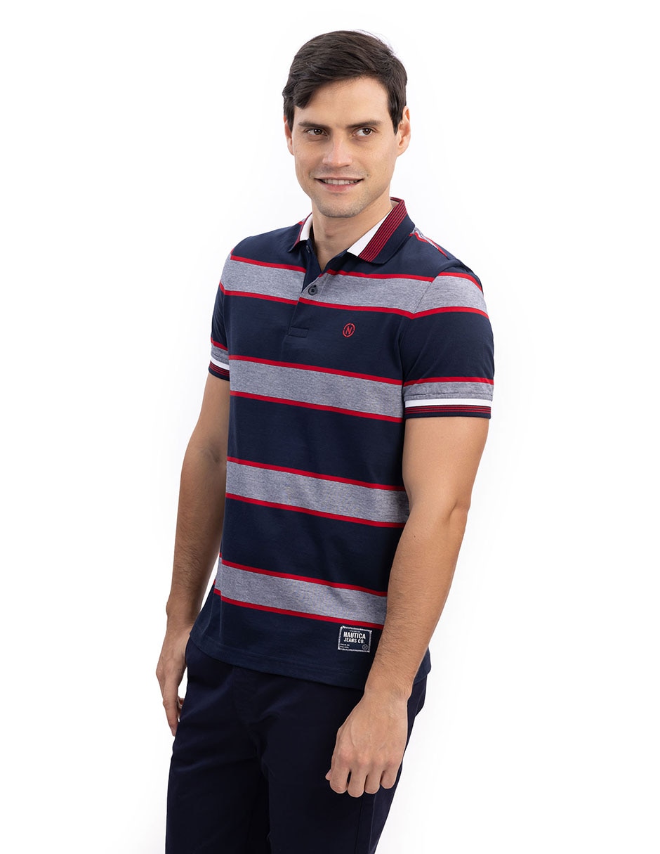 Playera cuello polo para hombre