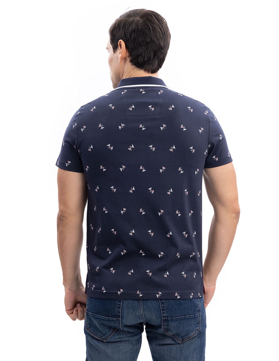 Playera cuello polo para hombre